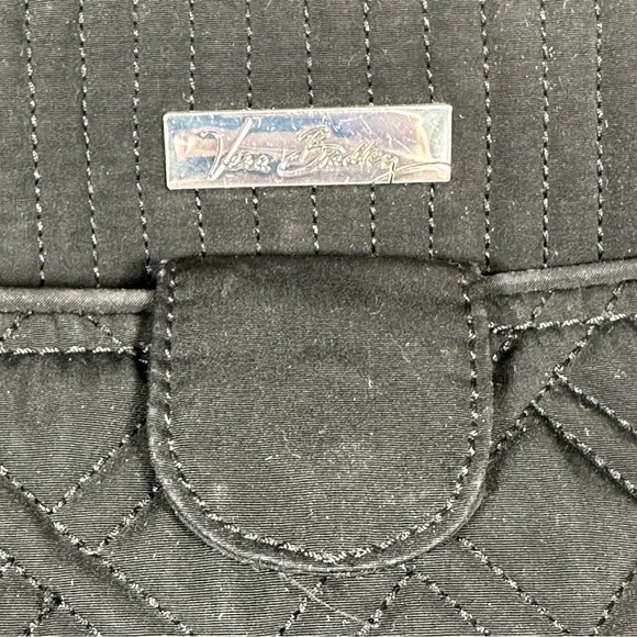 Vera Bradley Stroll Around Baby Diaper Bag | Black | Quilted Tote Handbag Travel - Picture 2 of 11